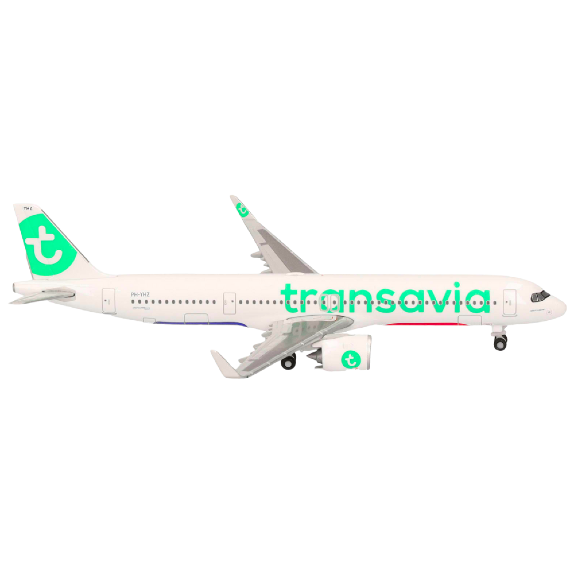 Herpa Wings Flugzeugmodell Transavia Airlines Airbus A321neo (1:500)